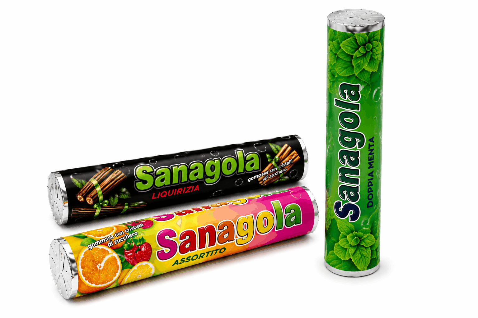 Sanagola — i tre gusti in stick